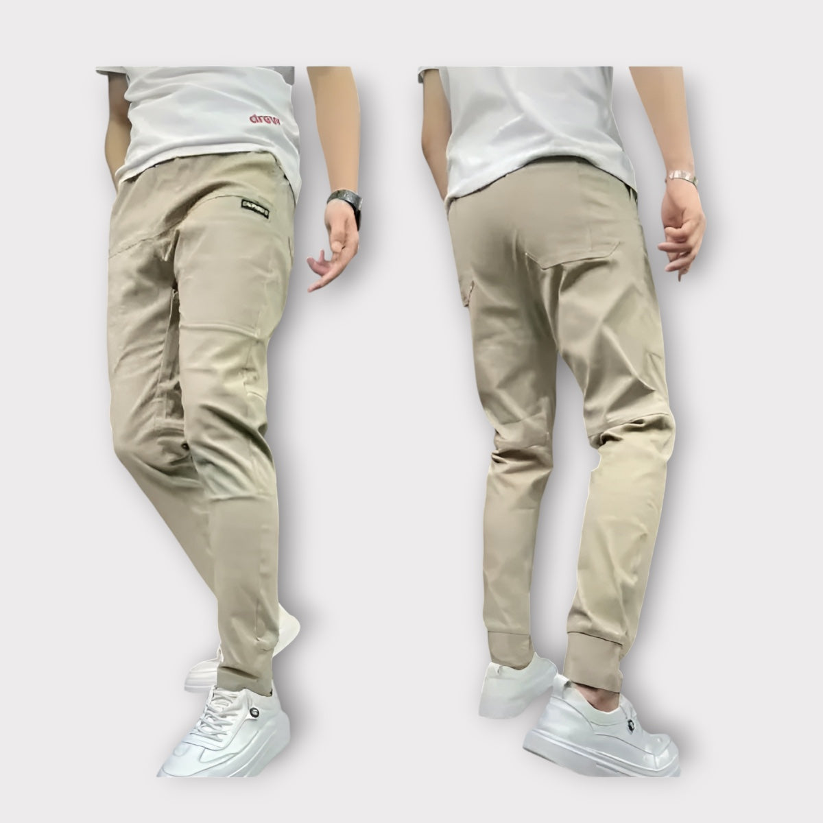 Iván | Pantalones Cargo Elásticos