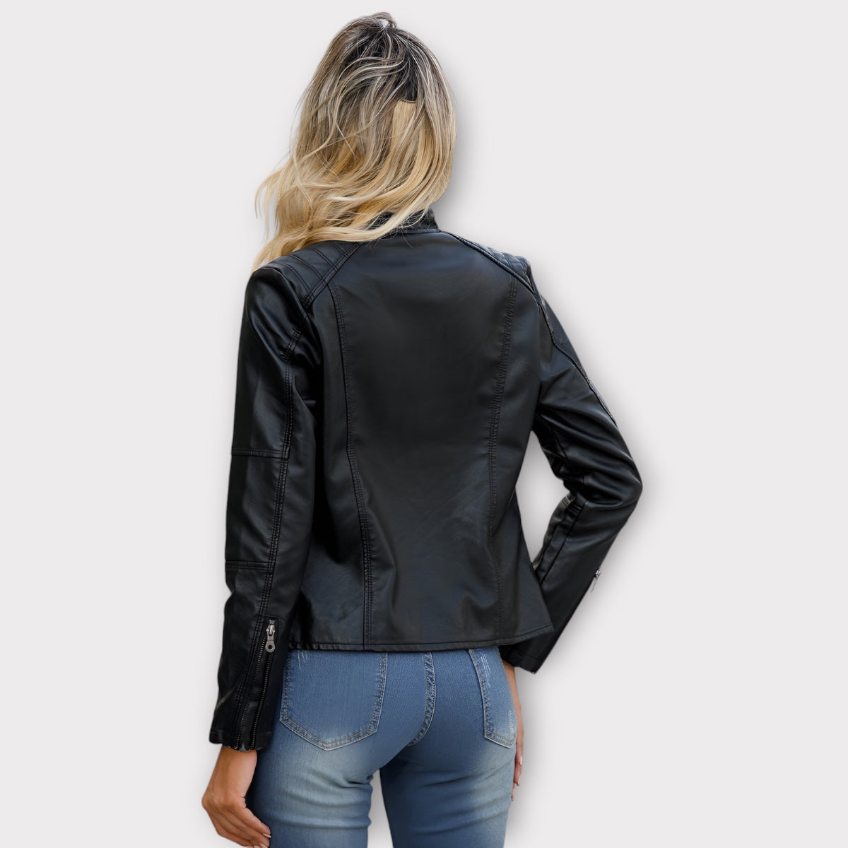 Loretta | Chaqueta casual de cuero