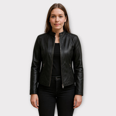 Loretta | Chaqueta casual de cuero