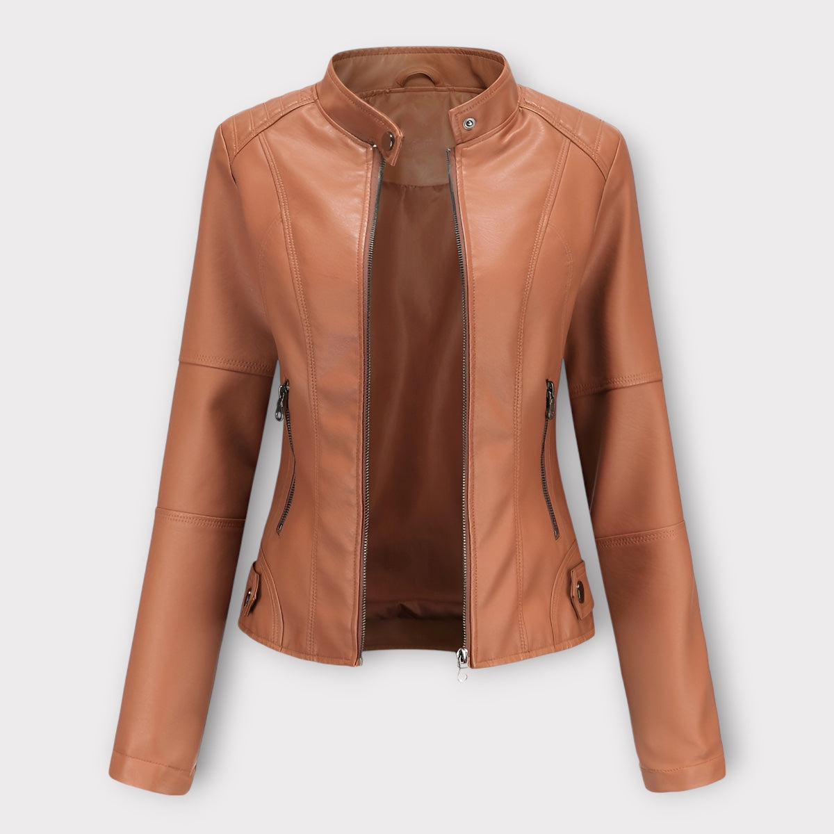 Loretta | Chaqueta casual de cuero
