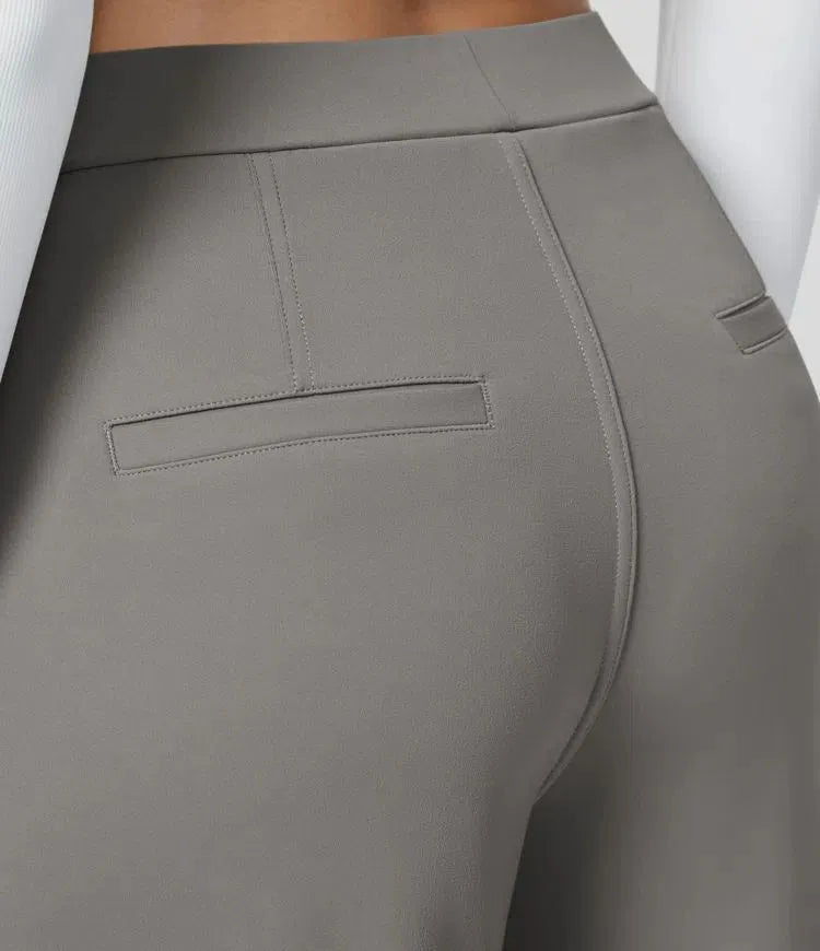 Lorena | Pantalones Elásticos de Tiro Alto