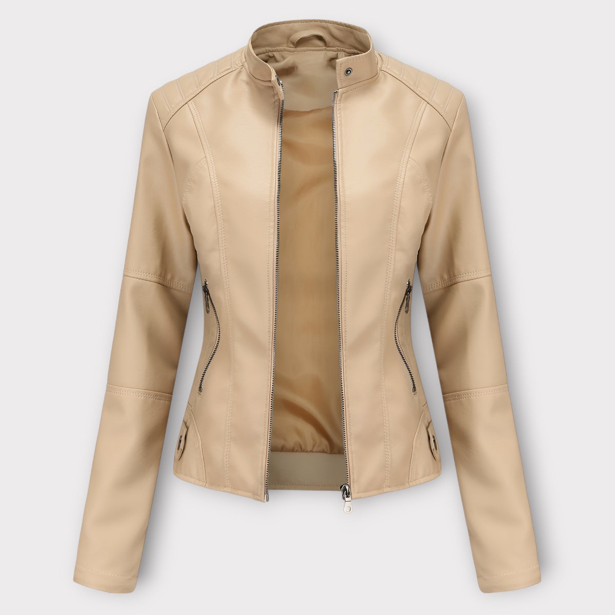 Loretta | Chaqueta casual de cuero