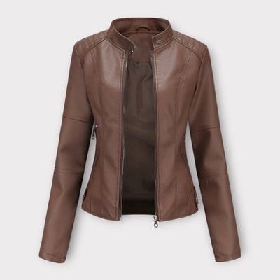 Loretta | Chaqueta casual de cuero