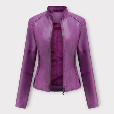 Loretta | Chaqueta casual de cuero
