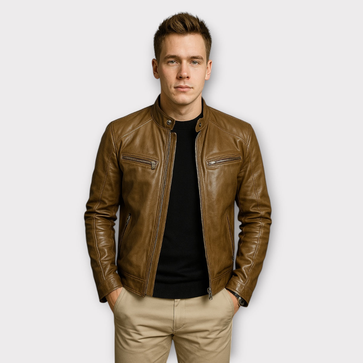 Alejandro | Chaqueta de cuero