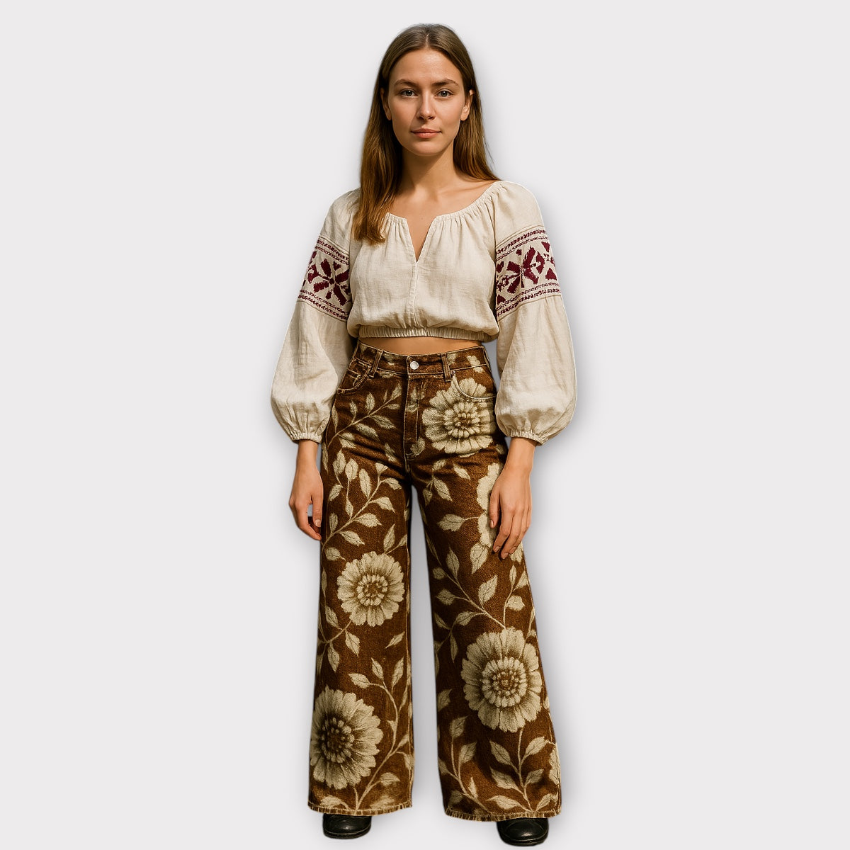 Nuria | Pantalones Retro