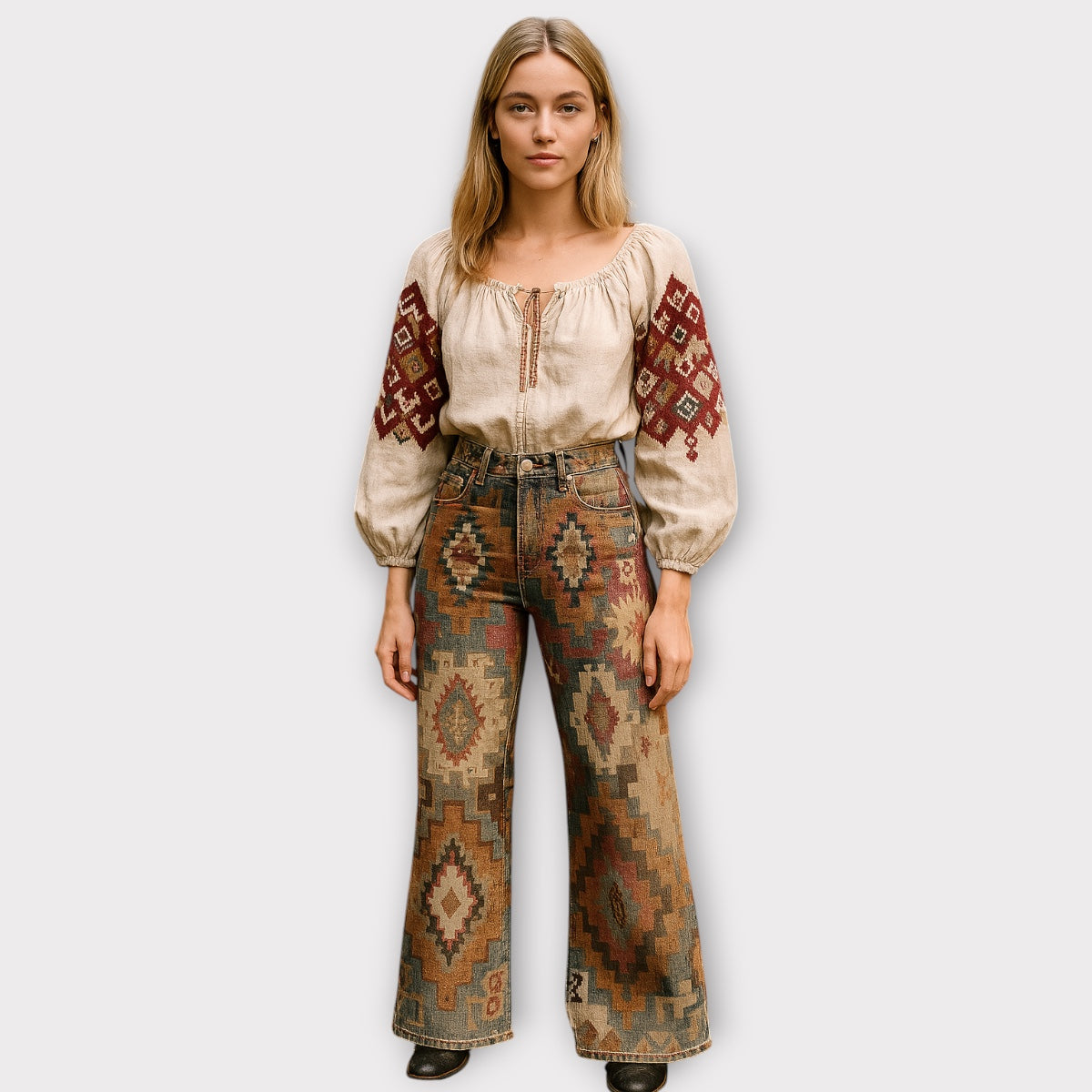 Nuria | Pantalones Retro