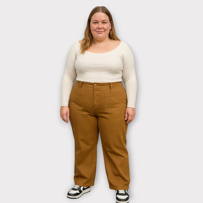 Sara | Pantalones ajustados de talle alto