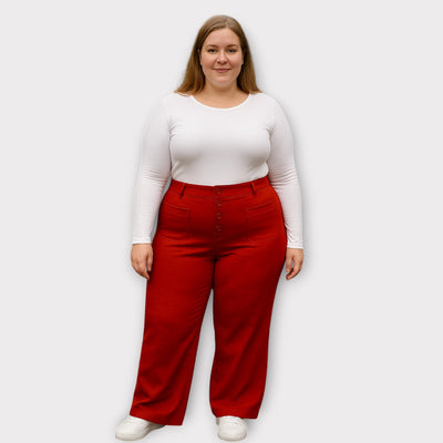 Sara | Pantalones ajustados de talle alto