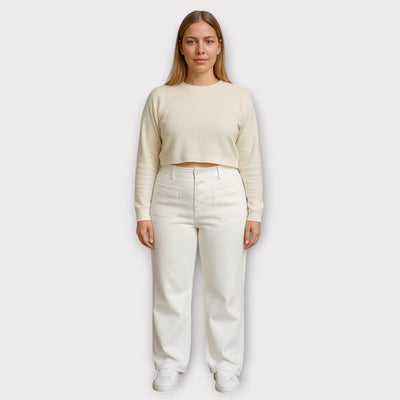 Sara | Pantalones ajustados de talle alto