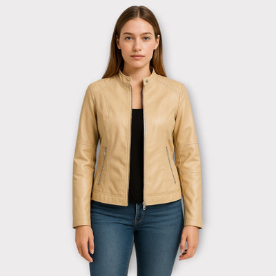 Loretta | Chaqueta casual de cuero