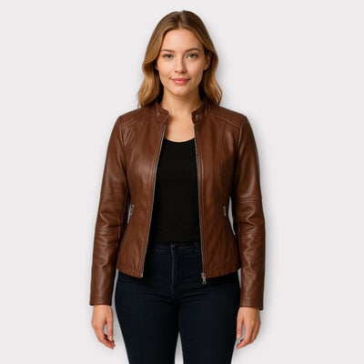 Loretta | Chaqueta casual de cuero
