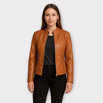 Loretta | Chaqueta casual de cuero