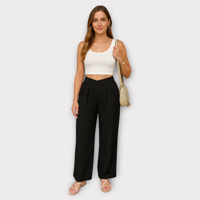 Alicia | Pantalones de Pierna Recta