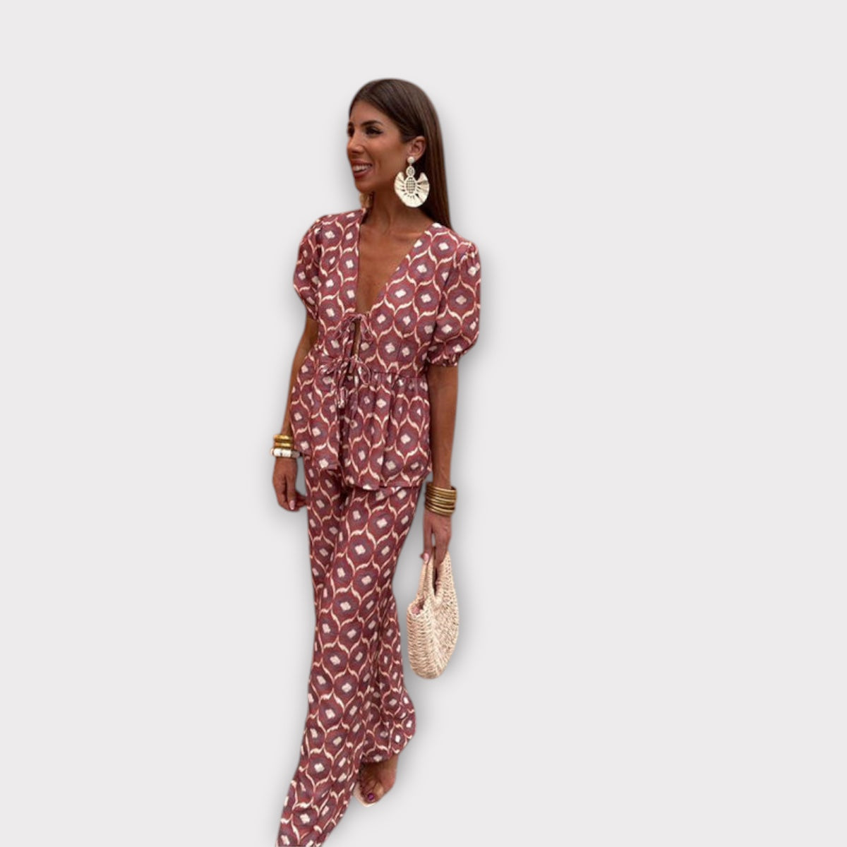 Milani | Conjunto Casual con Estampado
