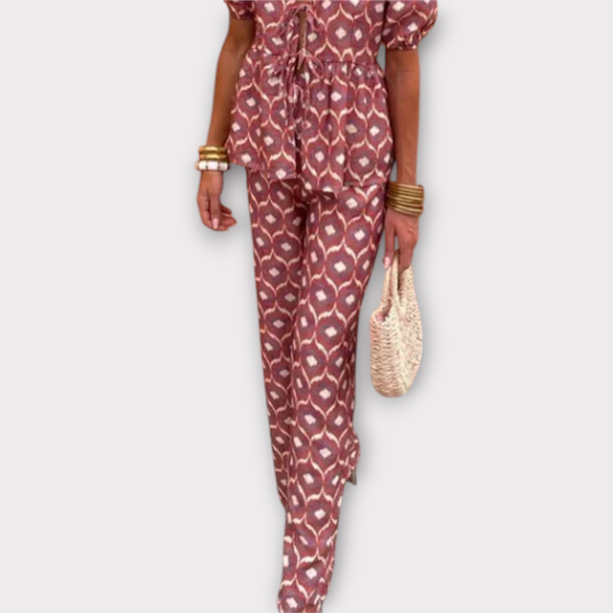 Milani | Conjunto Casual con Estampado