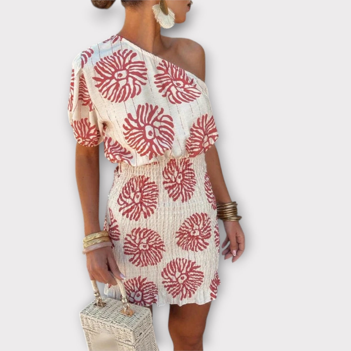 Regina | Vestido Casual Mini de Verano