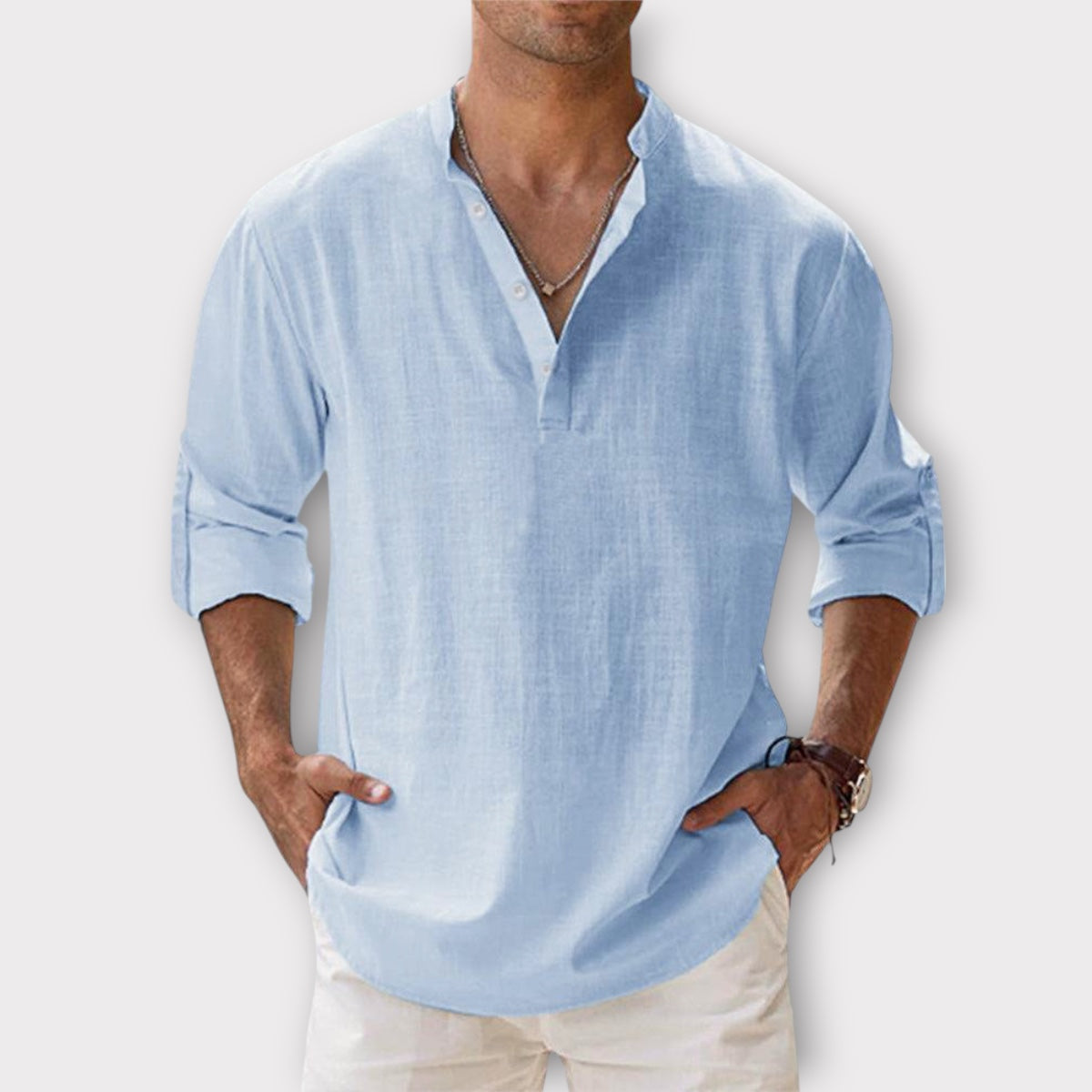 Eduardo - Camisa de Lino Transpirable