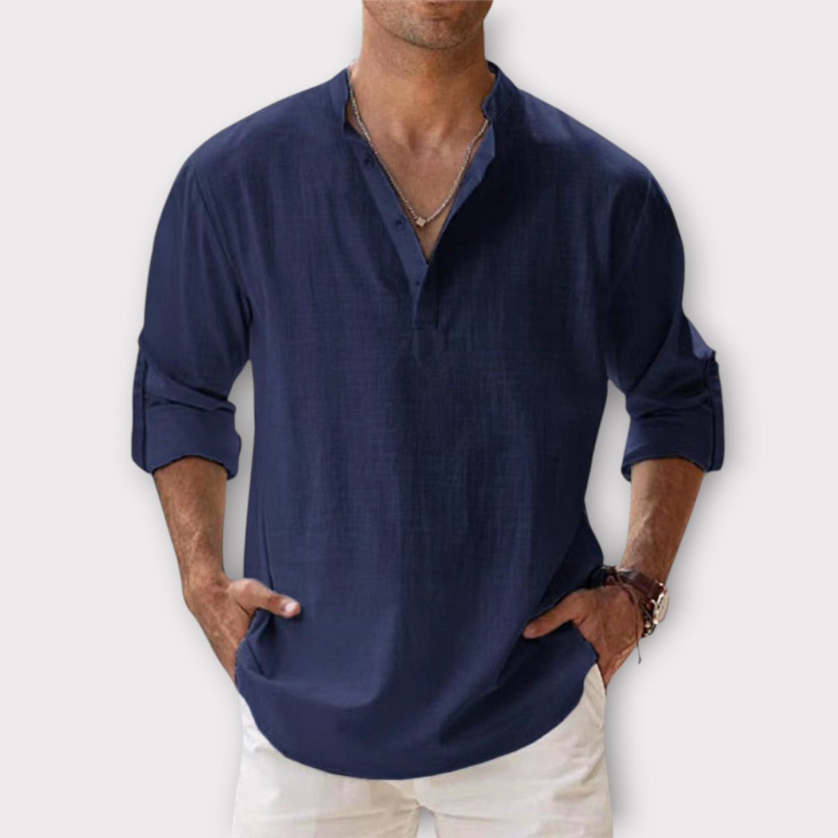 Eduardo - Camisa de Lino Transpirable