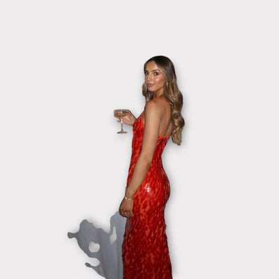 Laura | Vestido maxi elegante