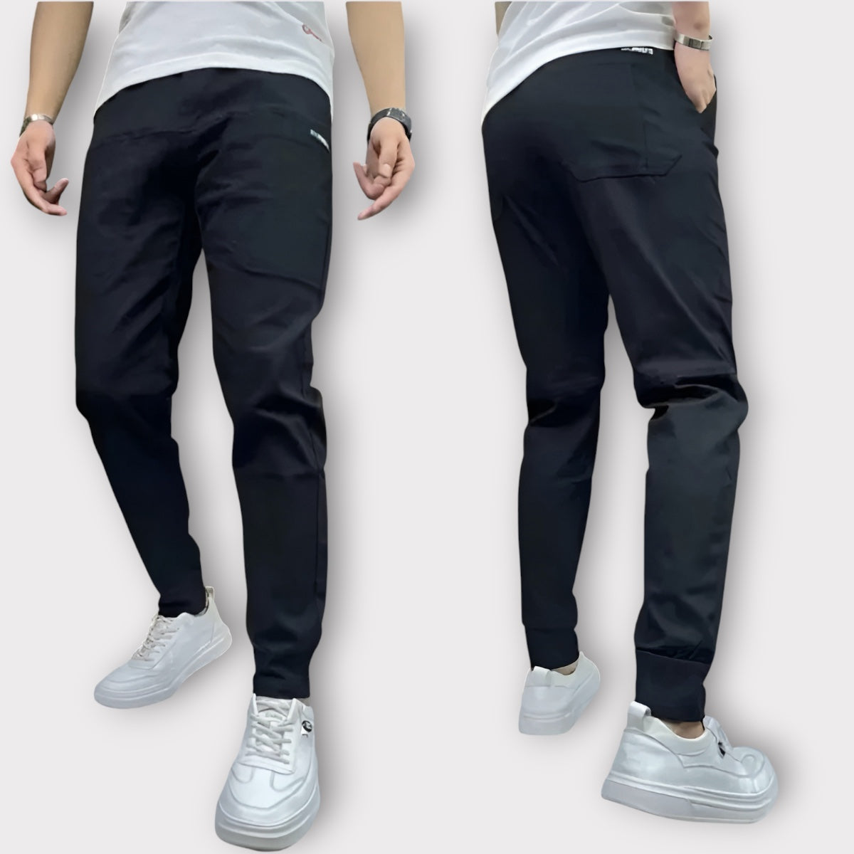 Iván | Pantalones Cargo Elásticos