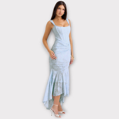 Dalia | Vestido largo con diseño de corsé