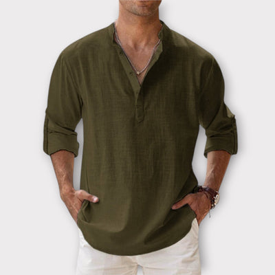 Eduardo - Camisa de Lino Transpirable