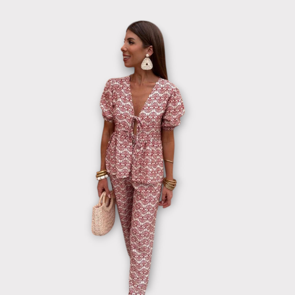 Milani | Conjunto Casual con Estampado